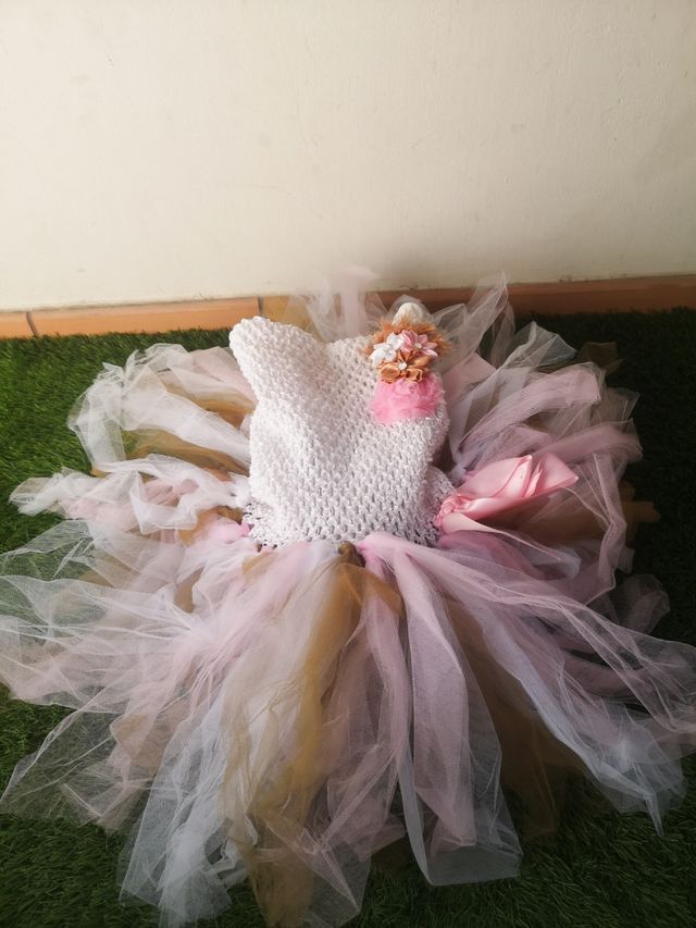 Disfraz de unicornio tutú