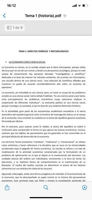 Apuntes Historia del Pensamiento Economico UGR