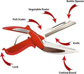 Tijeras De Cocina 6 En 1: nuevos