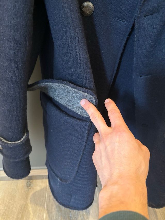 Cappotto doppio petto lana cotta GAUDÌ