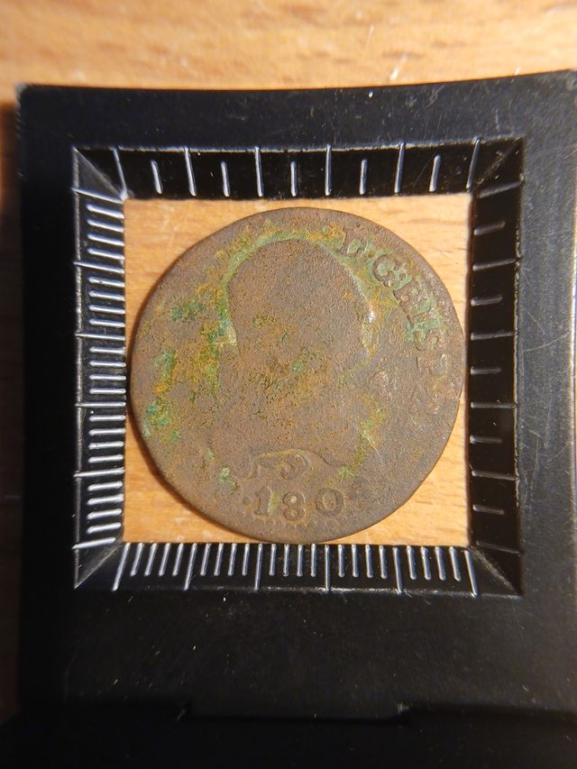 Moneda 4 maravedis 1804