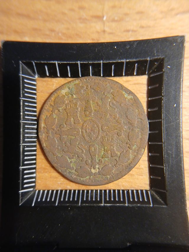 Moneda 4 maravedis 1804