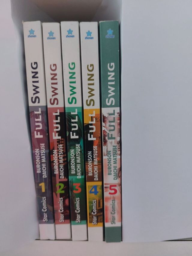 full swing di Buronson star comics 1-5 completo