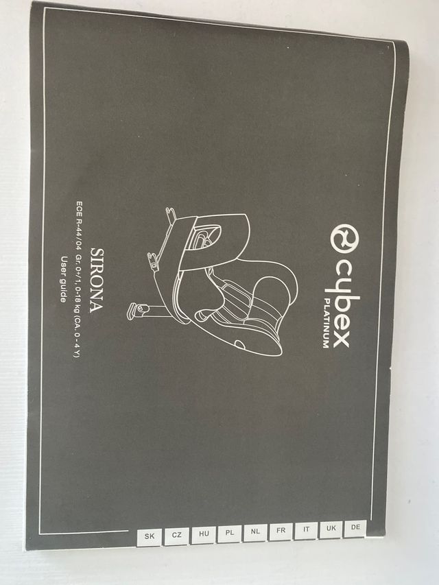 Silla auto sirona 360