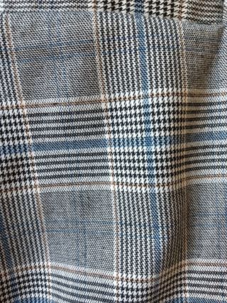 Conjunto pantalón y chaleco cuadros