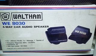 Coches clásicos Waltham Sistema de altavoces NUEVO