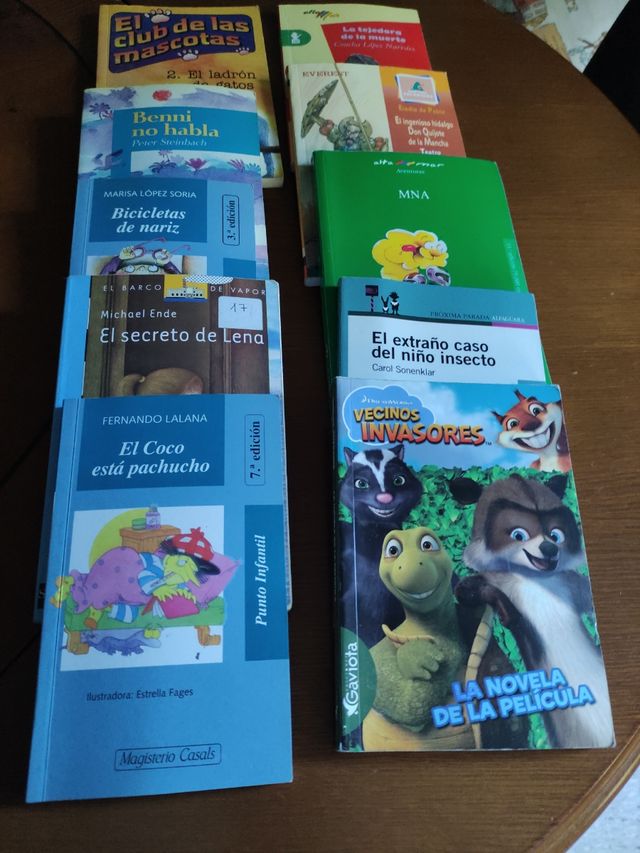 Libros infantiles y juveniles