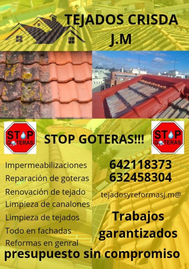 Reparación de tejados