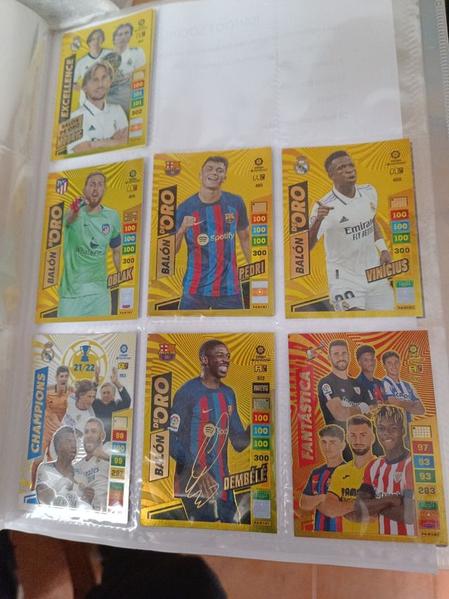 Lote cromos ADRENALYN 2022-23 Momentum
