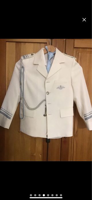 Traje comunion niño almirante 8 años.Rosmar