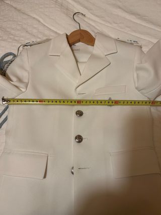 Traje comunion niño almirante 8 años.Rosmar