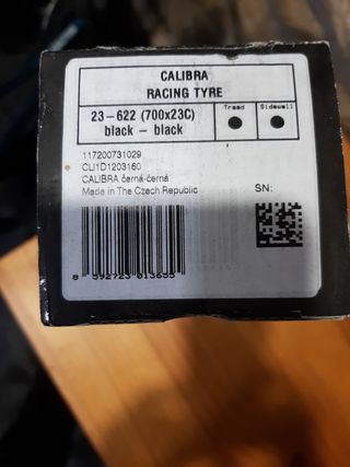 CUBIERTA TUFO CALIBRA 700x23 *NUEVA*