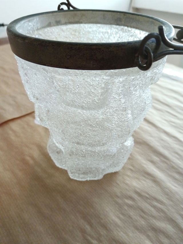 Portaghiaccio Vintage di vetro