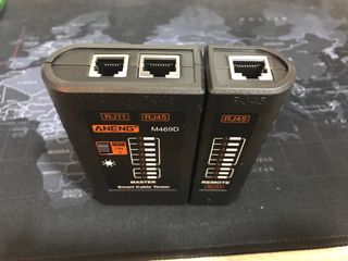 Comprobador tester cables rj45 y rj11