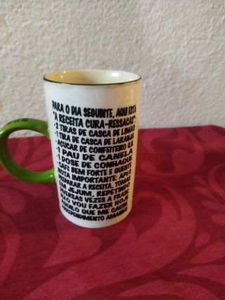Caneca Receita Cura Ressacas