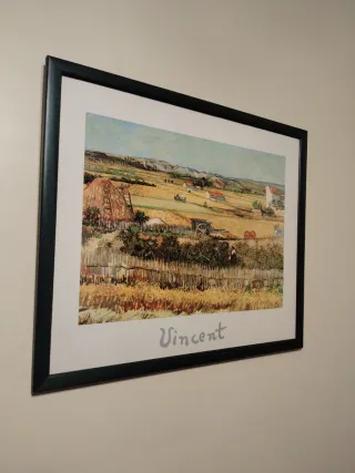 Cuadro. Reproducción - La Cosecha - Vincent Van Go