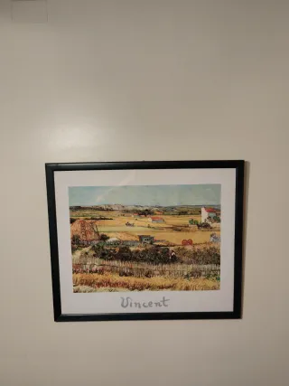 Cuadro. Reproducción - La Cosecha - Vincent Van Go