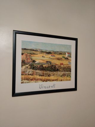 Cuadro. Reproducción - La Cosecha - Vincent Van Go