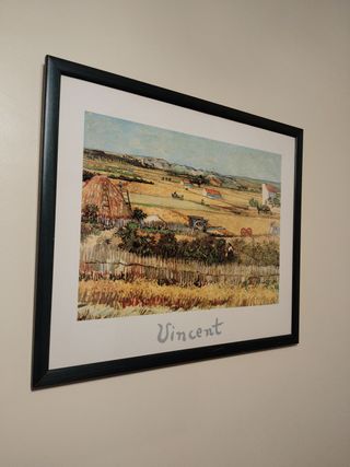Cuadro. Reproducción - La Cosecha - Vincent Van Go