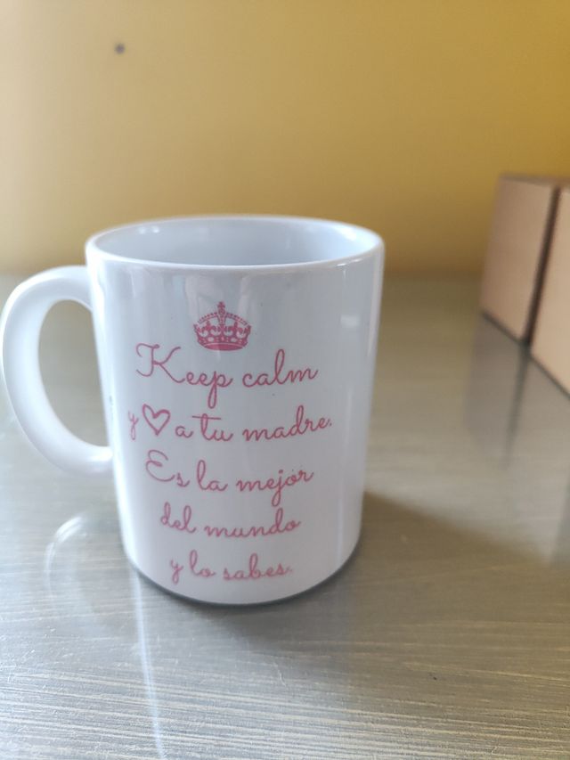 Taza keep calma madre
