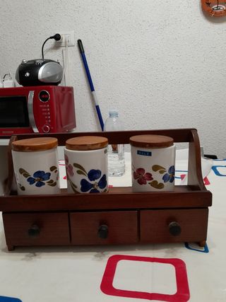 Mobiletto porta spezie vintage