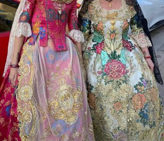 Vestido fallera niña