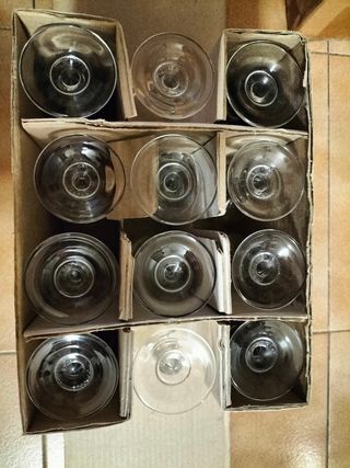 Bicchieri da spumante o sorbetto 