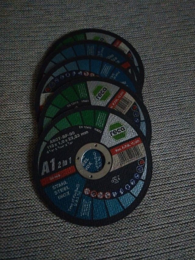 Discos de corte Reca A1 115x1x22,23