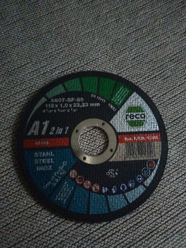 Discos de corte Reca A1 115x1x22,23