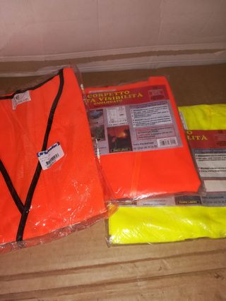 Giubbetto Gilet fascia Catarifrangente moto sport