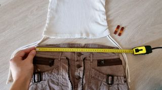 Mini falda marrón en perfecto estado