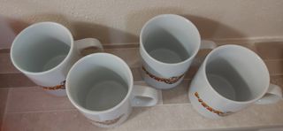 Set 4 tazze mug