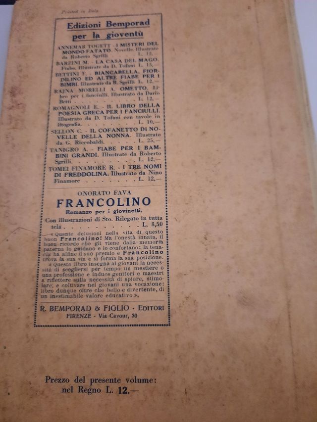 L'isola del silenzio di Onorato Fava