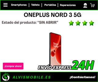 💥Oneplus Nord 3 256GB Negro "Sin abrir"💥