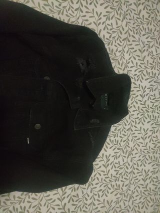 Chaqueta vaquera negra