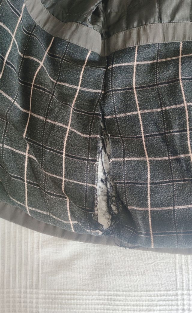 Cazadora hombre tipo abrigo