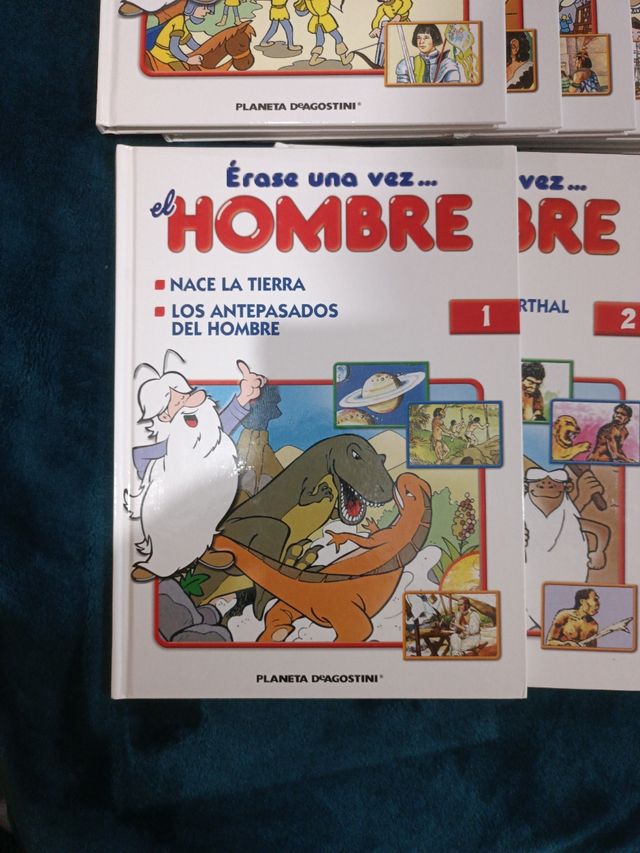 Biblioteca Érase una vez el Hombre,26 Tomos 26 dvd