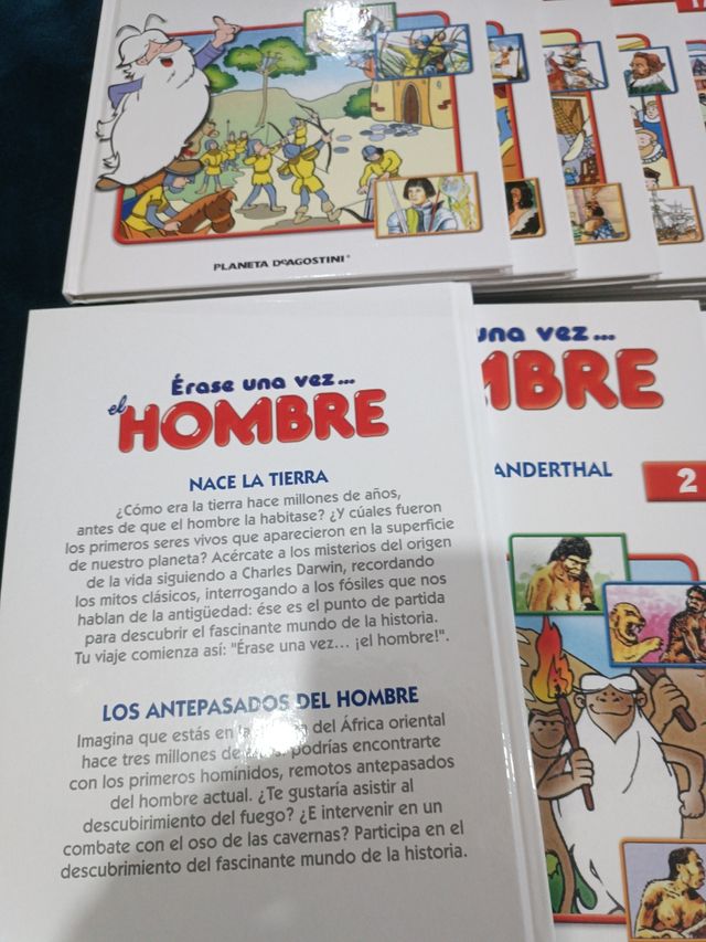 Biblioteca Érase una vez el Hombre,26 Tomos 26 dvd