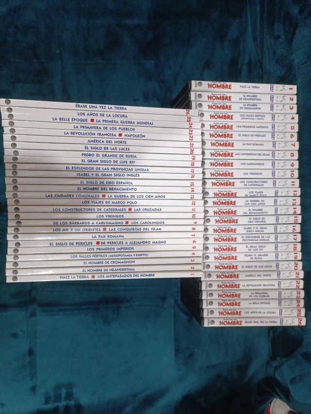Biblioteca Érase una vez el Hombre,26 Tomos 26 dvd