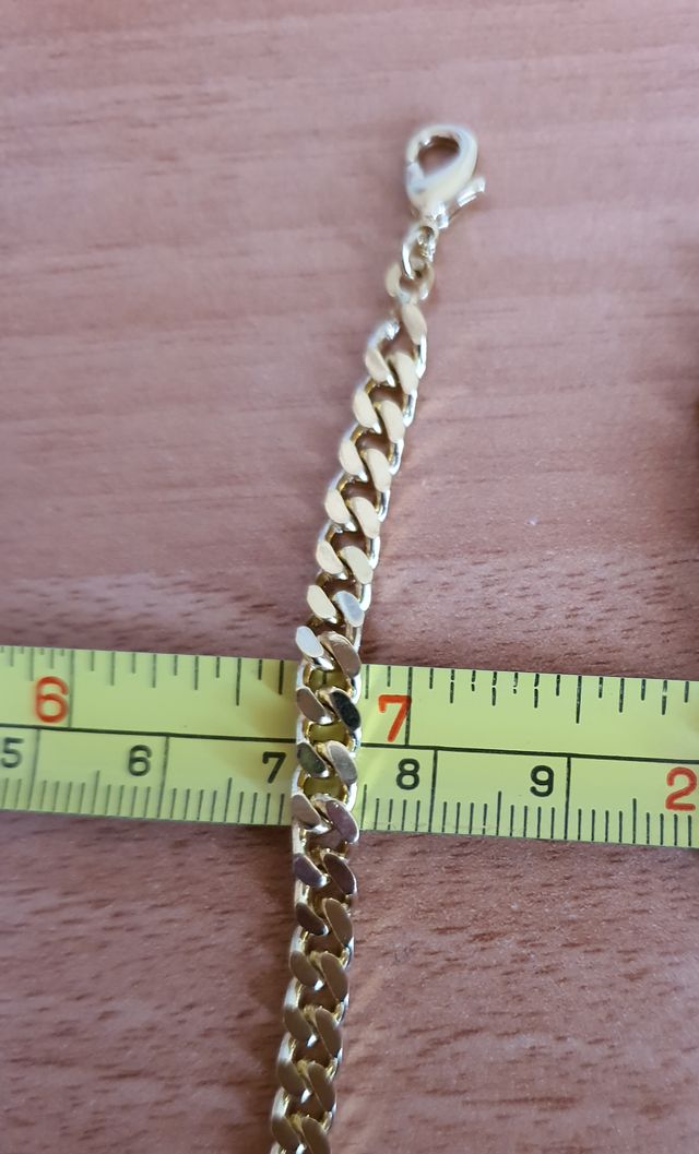 Pulsera chapada en oro
