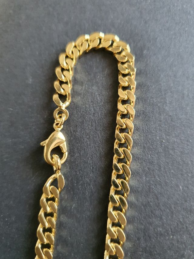 Pulsera chapada en oro