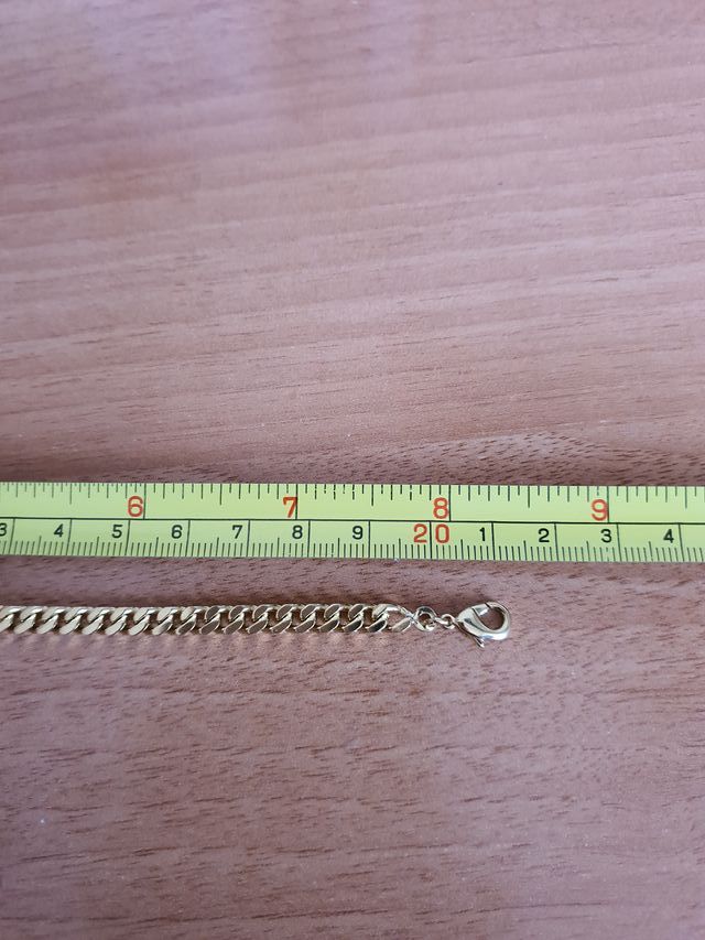 Pulsera chapada en oro