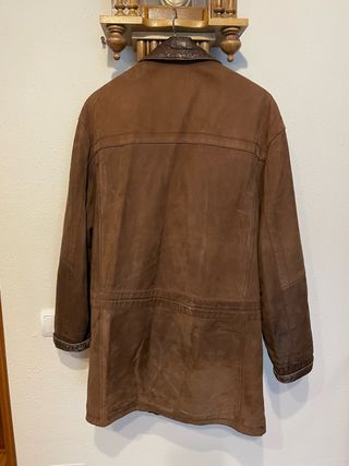 abrigo de piel de hombre