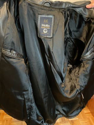 abrigo de piel de hombre