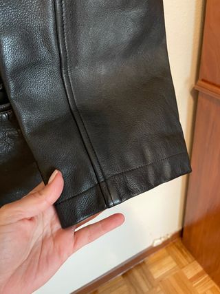 abrigo de piel de hombre