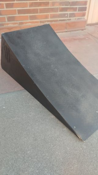 Rampa bici/bmx madera