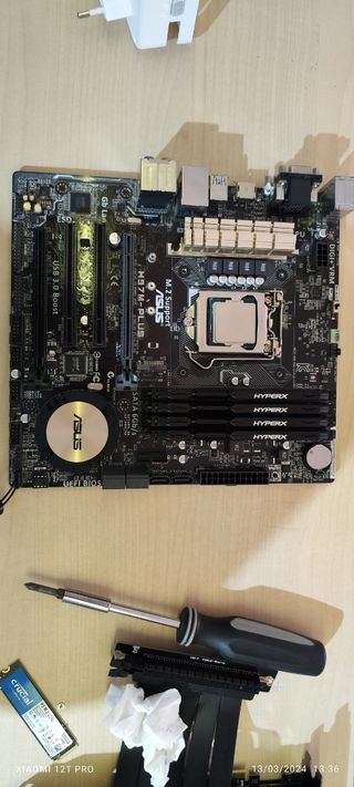 Placa base, Procesador, Ram y disipador. "KIT PC"