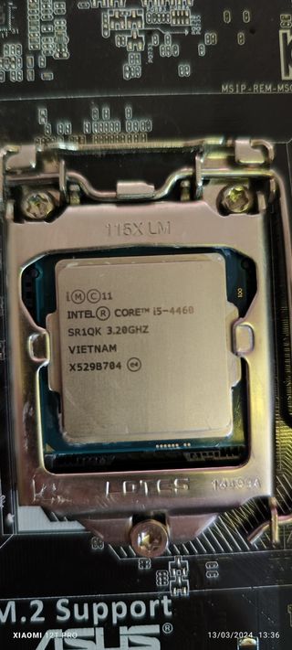 Placa base, Procesador, Ram y disipador. "KIT PC"