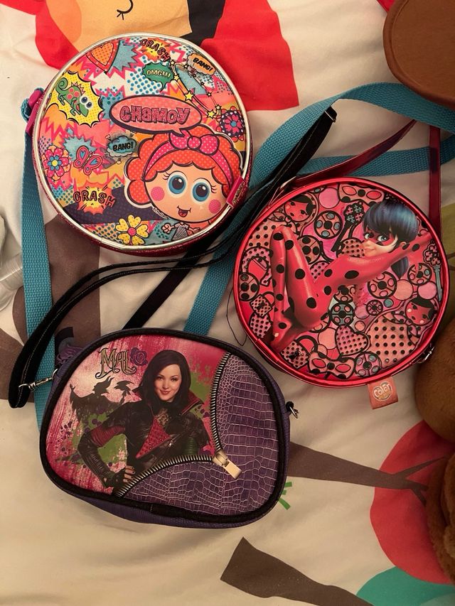 3 bolsos niña( precio de todos juntos)