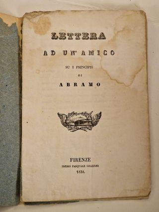 Antico Libro 1835